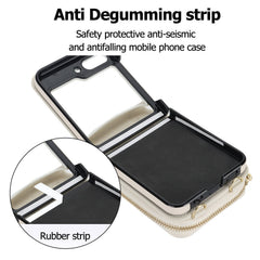 Elegant neutral coloured crossbody phone case