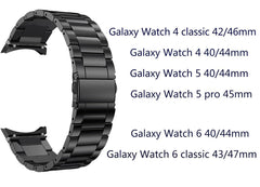Premium stainless steel strap showcasing its durability