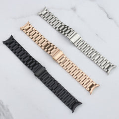 Sleek design of Samsung Galaxy Watch band in black