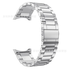 Premium stainless steel strap showcasing its durability