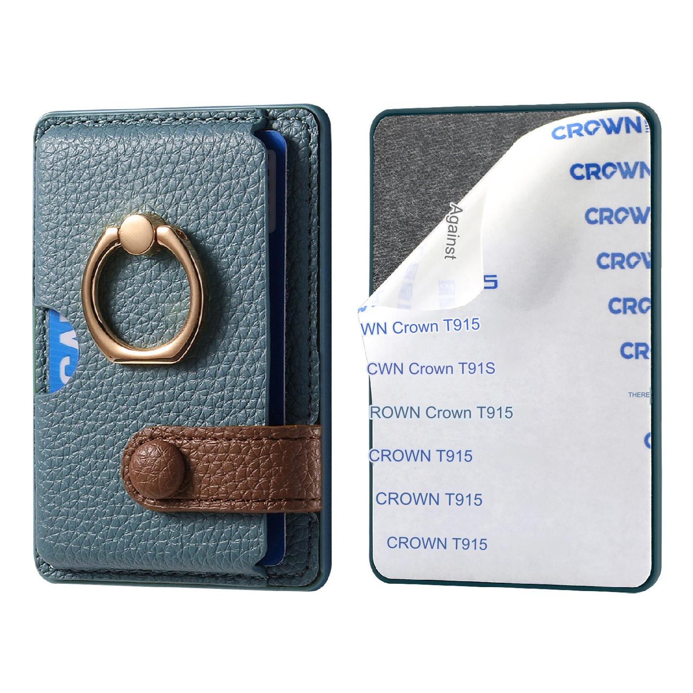 Image of PU leather card holder showcasing multiple colours