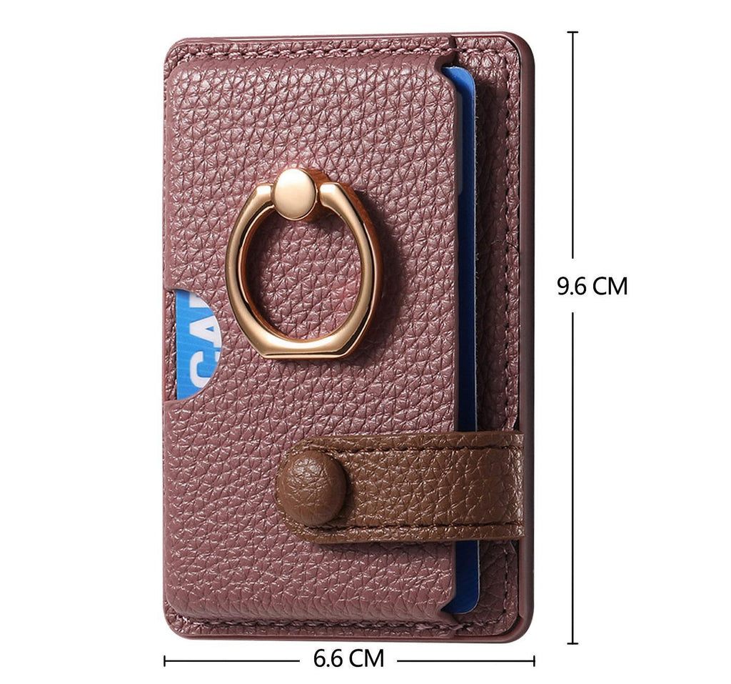 Image of trendy split-color card holder design