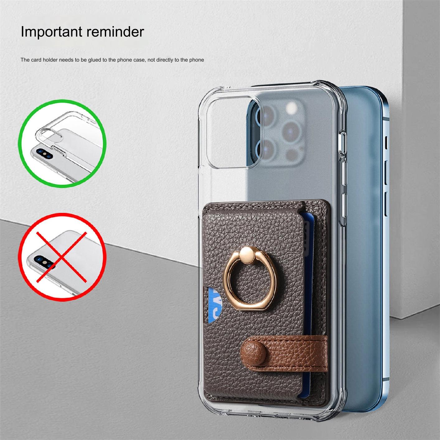 Image of card holder in midnight green colour