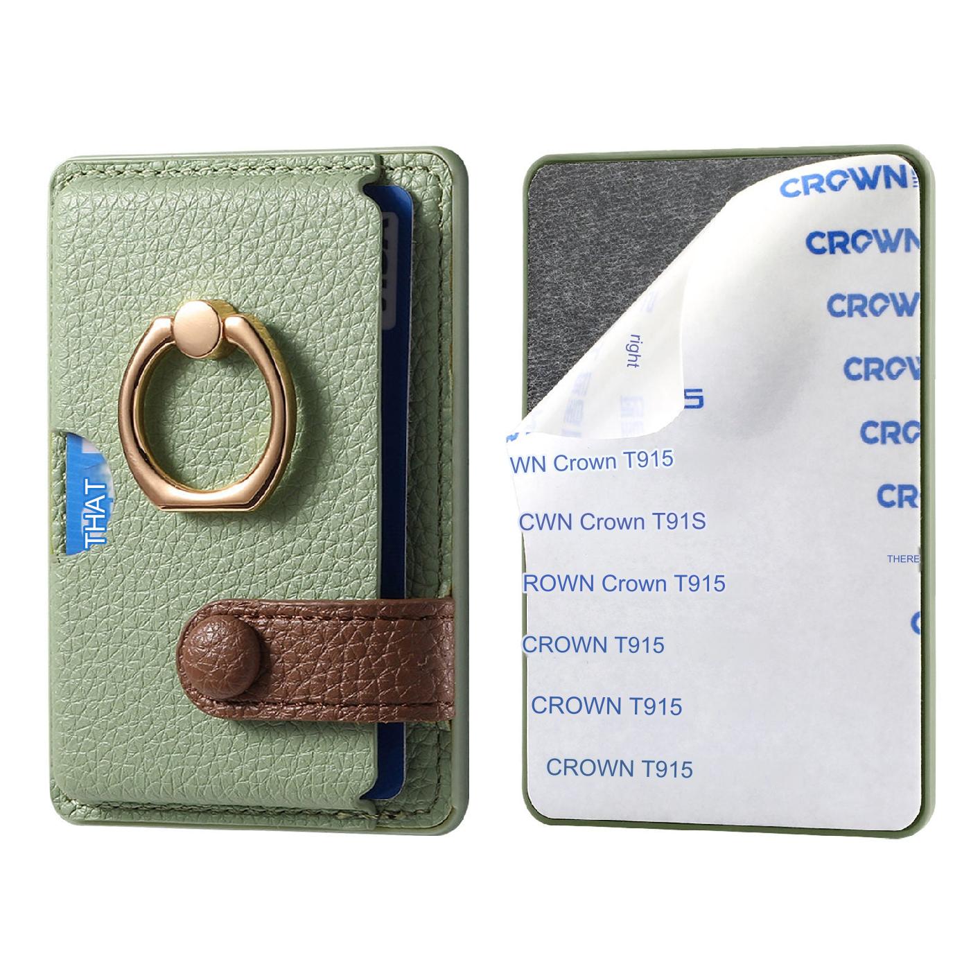 Image of card holder showing khaki grey colour option