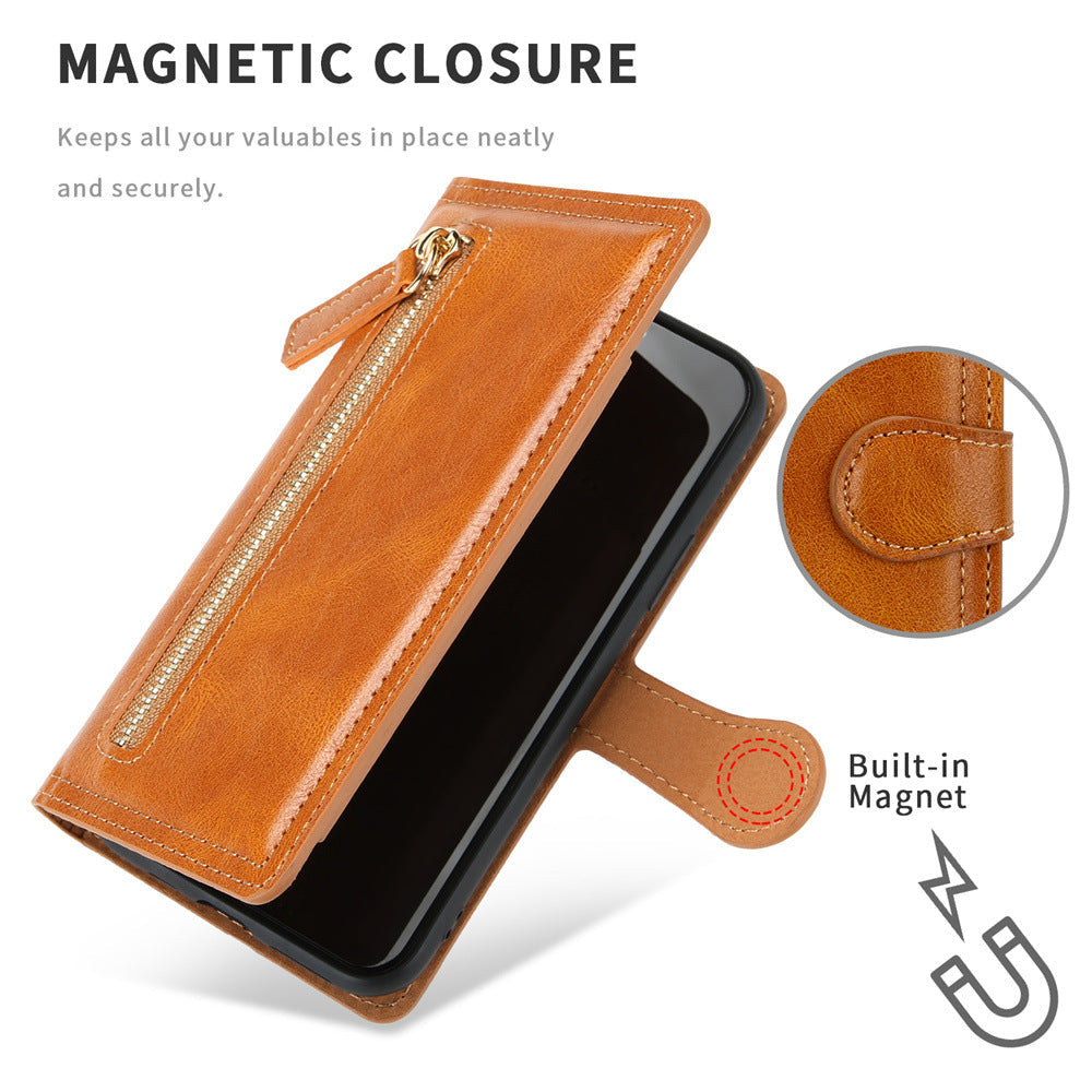 Shockproof feature of Google Pixel wallet case demonstrated