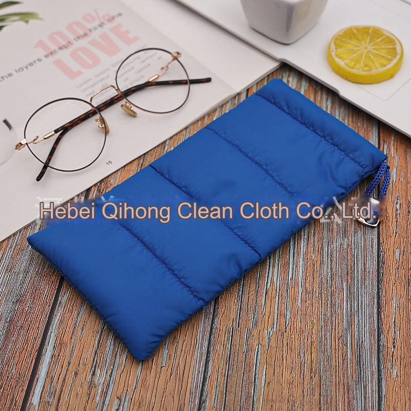 Compact eyewear protection pouch - beige