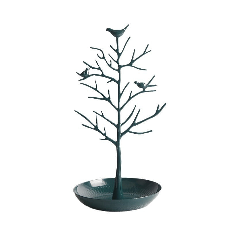 Alloy Tree Jewellery Holder with multiple hooks