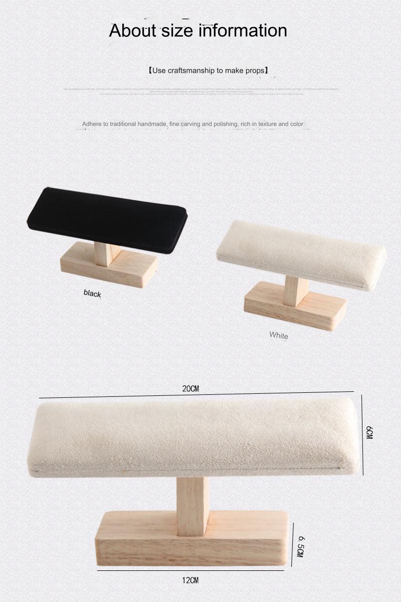 Crafted Pine Wood Stand for Accessories
