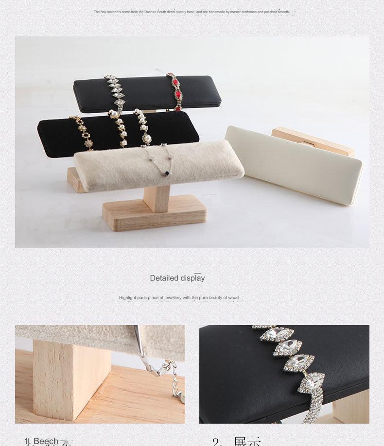 Stylish Wooden Stand for Bracelets and Watches