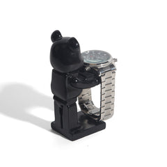 Side view of astronaut watch stand