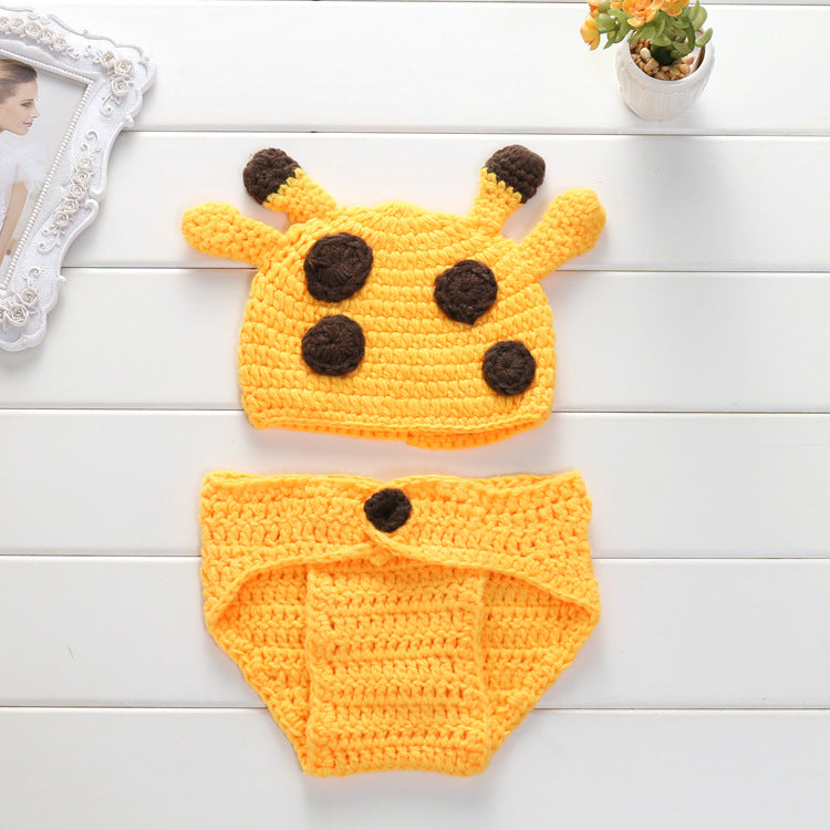 Giraffe pants costume set for children