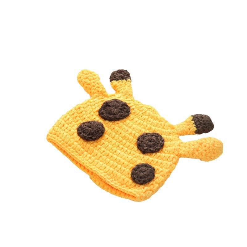 Giraffe costume showcasing vibrant colours