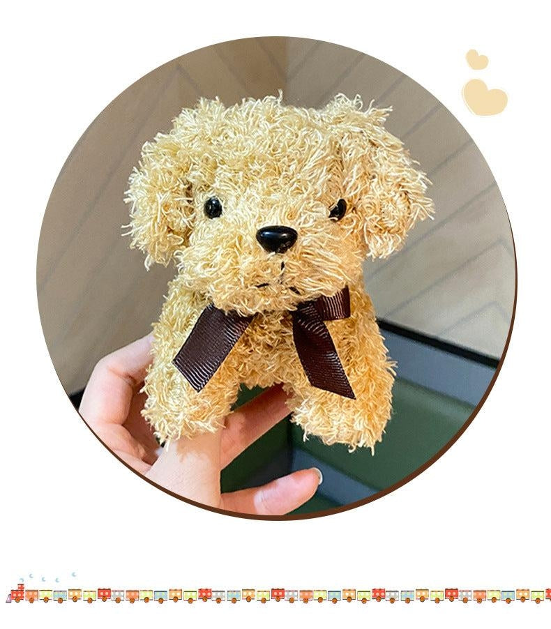 Adorable Dog Keychain on Bag
