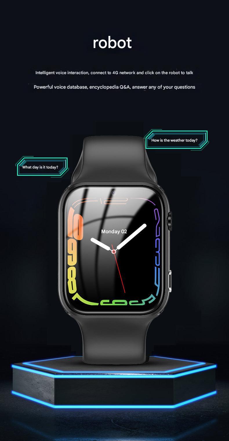 child wearing smartwatch for safety