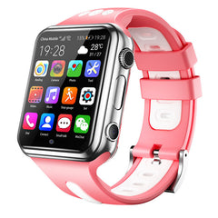 Smartwatch showing fitness tracking applications