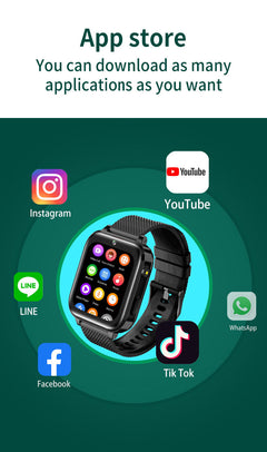 Durable kids smartwatch close-up image