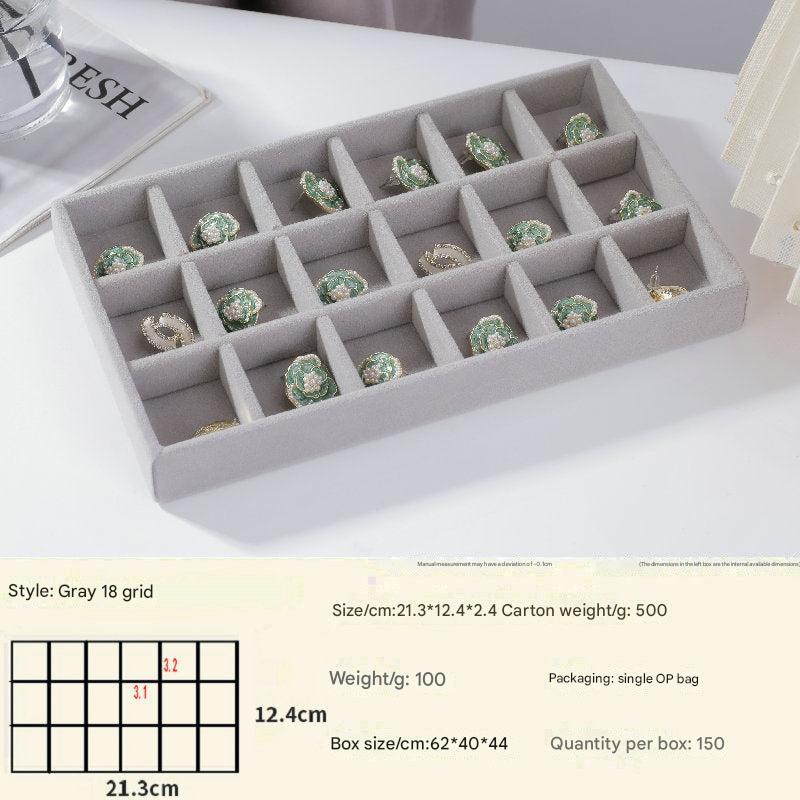 Image of luxurious velvet jewellery storage solution