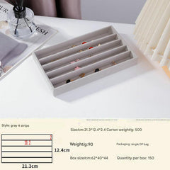 Versatile jewelry tray showcasing rings and watches