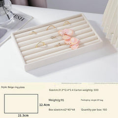 Pink minimalist jewelry organizer for modern homes