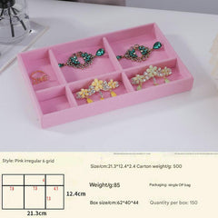 Versatile jewelry tray showcasing rings and watches