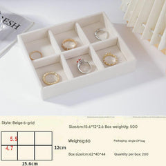 Versatile jewelry tray showcasing rings and watches