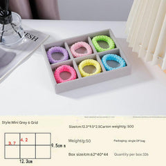 Minimalist design jewelry tray with compartments