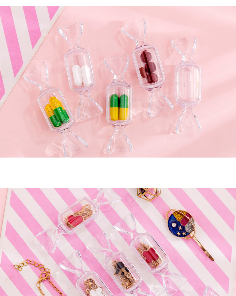 Transparent Storage Box for Small Trinkets