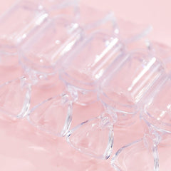 Cute Candy-Shaped Storage Box on White Background