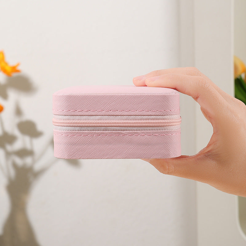 Back of Compact Multi-Functional Jewelry Box