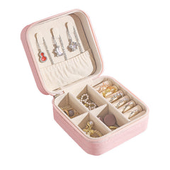 Sleek black Compact Jewelry Organizer
