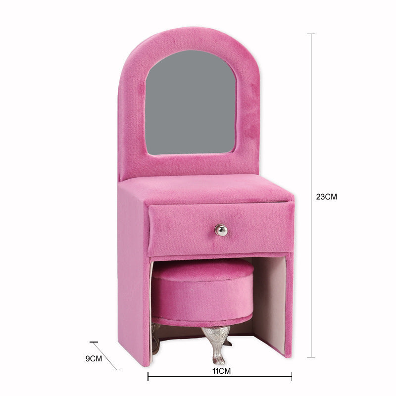 Jewellery Box showcasing rose pink colour