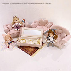 Jewellery Box showcasing rose pink colour
