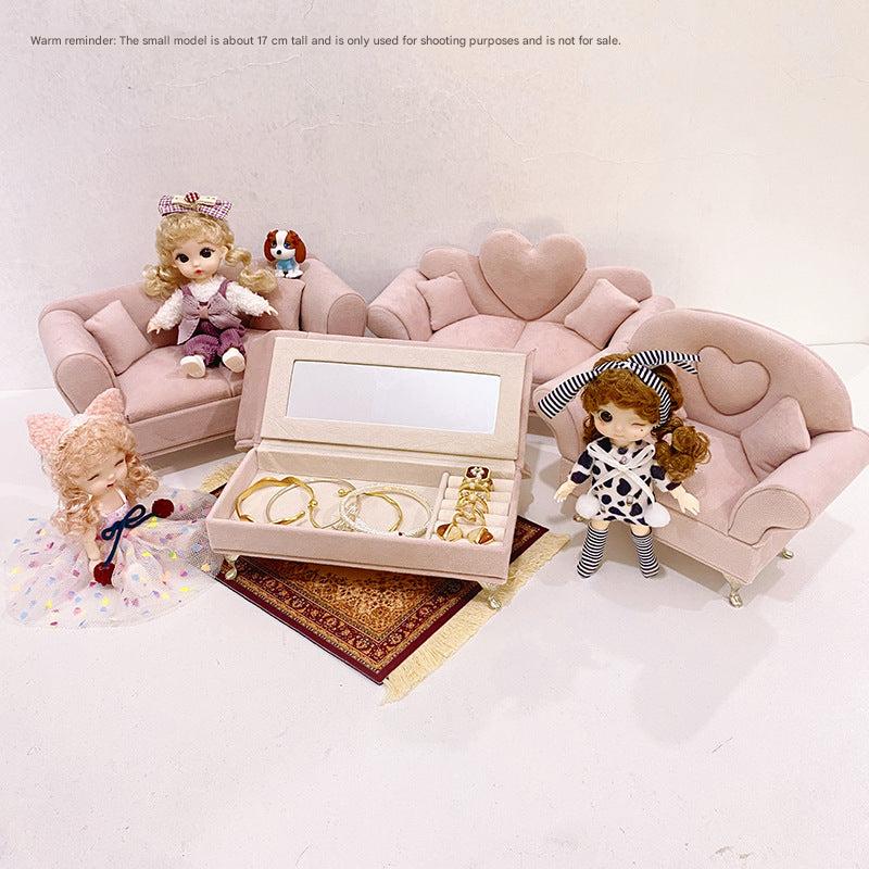 Jewellery Box showcasing rose pink colour