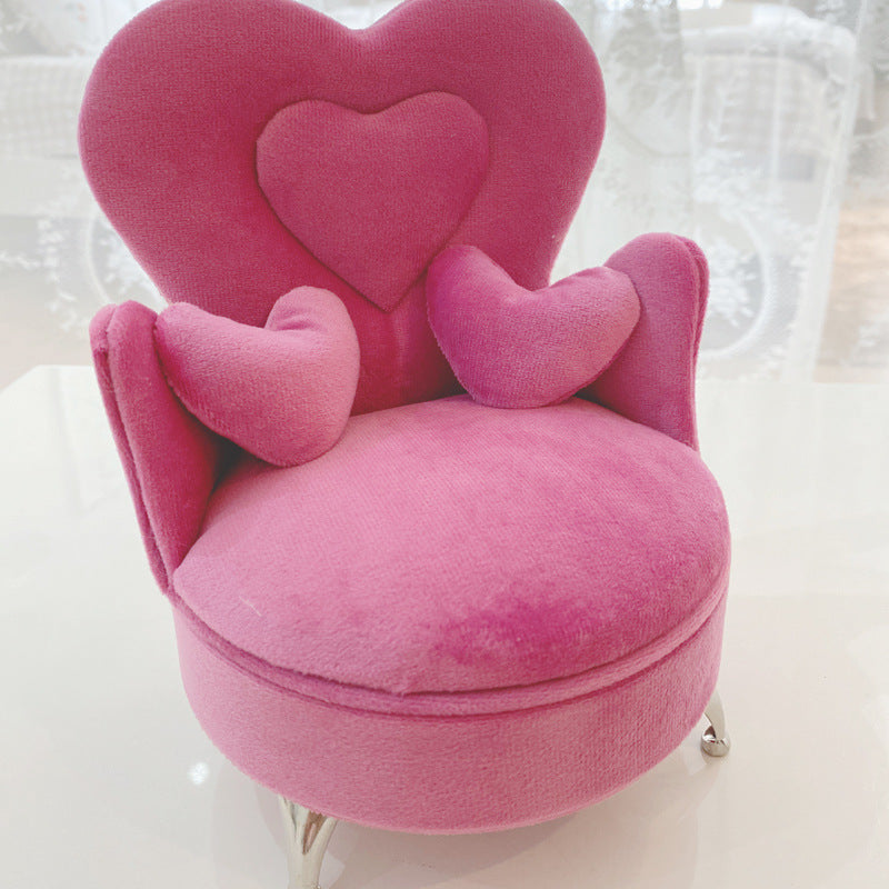 Elegant Jewelry Box displayed on a vanity table