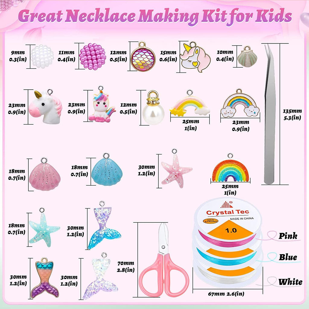 Jewellery making kit for girls displayed attractively