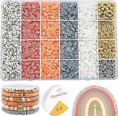 Clay Bead Jewelry Kit for Kids - Crafting Beads