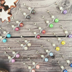 Variety of metal rings and components for crafting