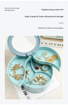 Jewellery box in compact design