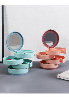 Elegant rotating jewellery box in elegant setting