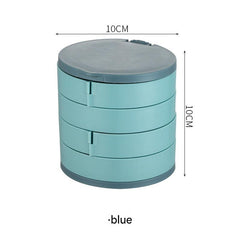 Jewellery box with open tiers for easy access