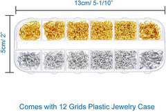 open and closed rings displayed in jewellery kit