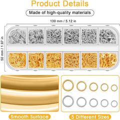electroplated iron components of jewellery kit
