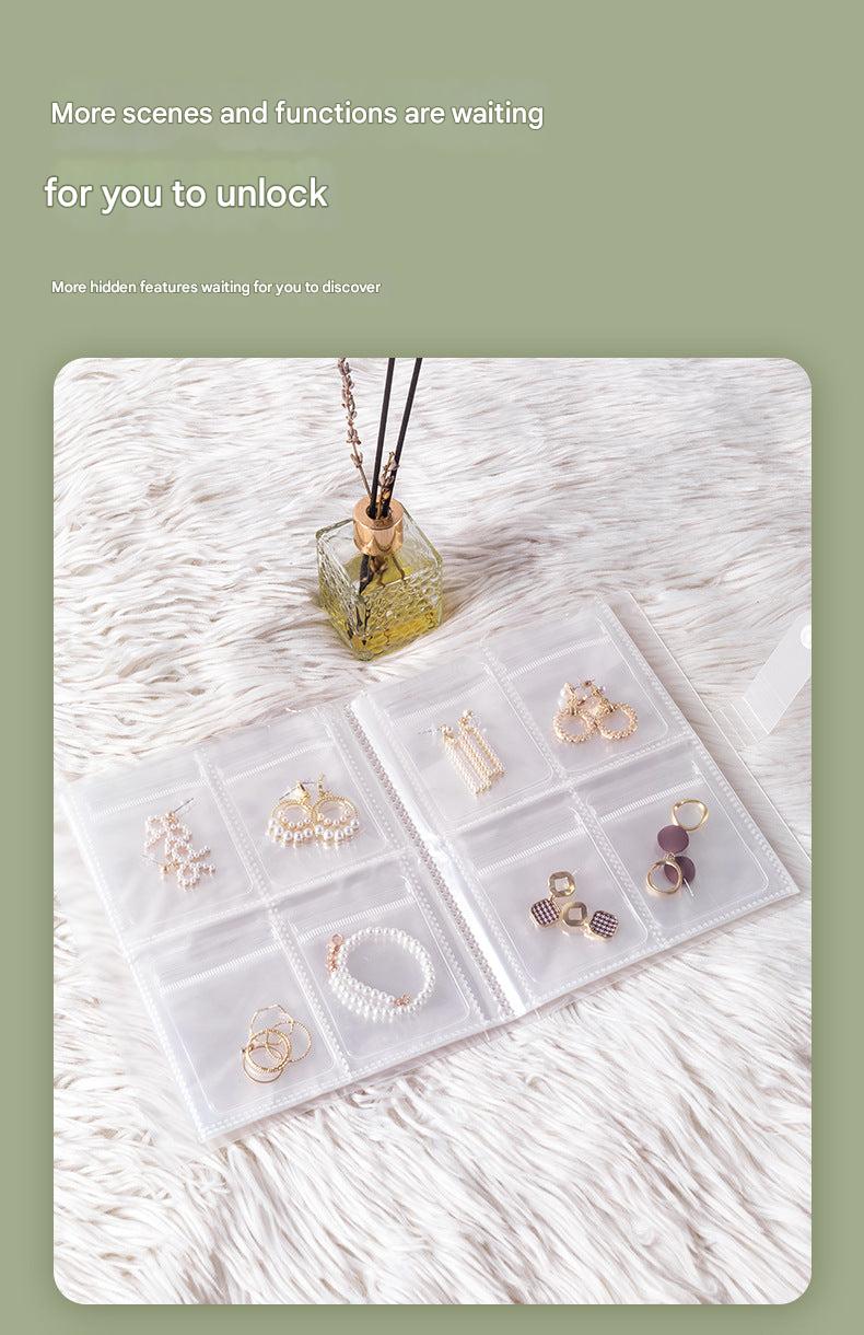 Compact jewellery case for travel and home storage