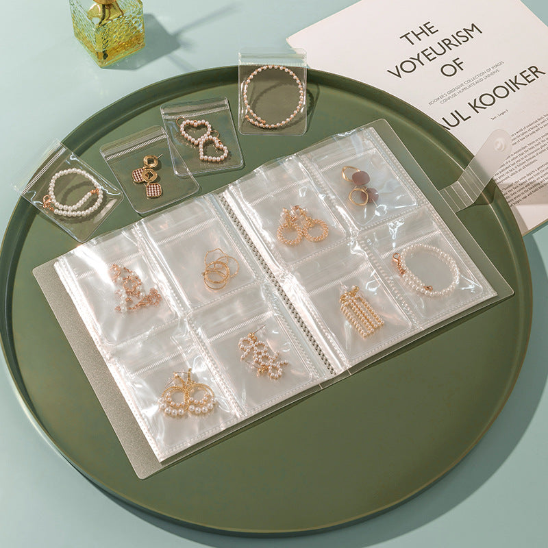 Compact jewellery case for travel and home storage