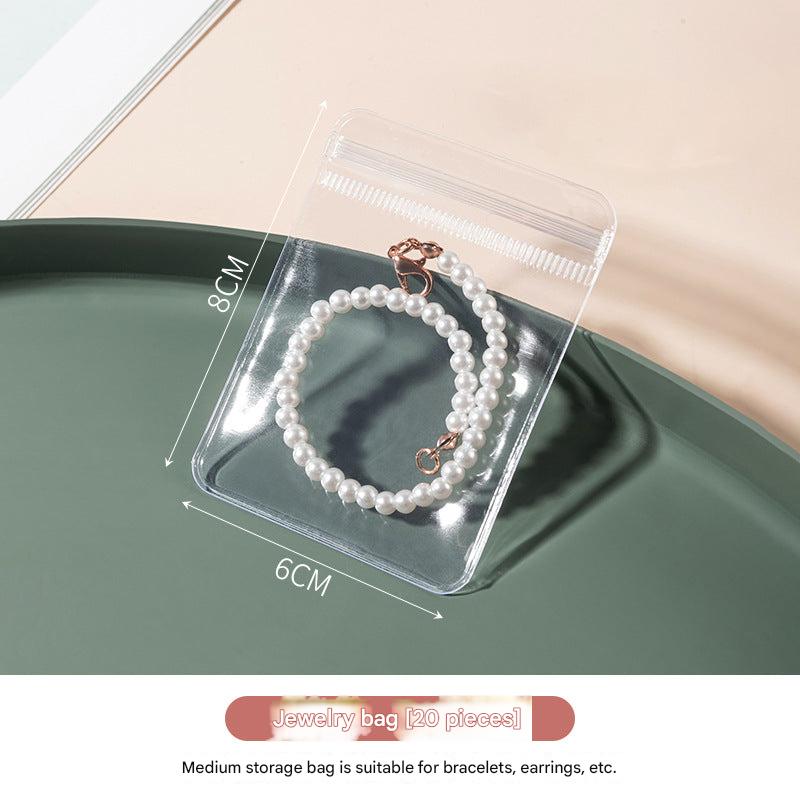 Elegant jewellery organisation solution on a table