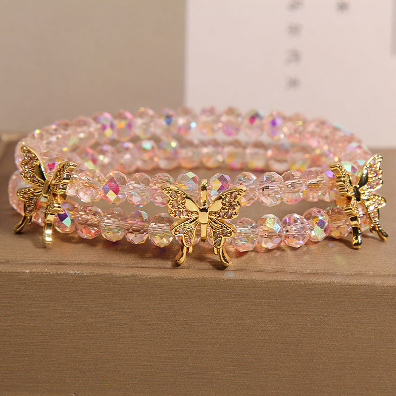Exquisite lightweight bracelet displayed on fabric