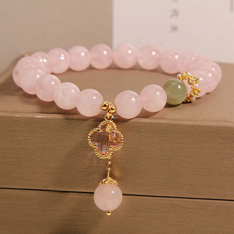 Elegant design of Natural Rose Quartz Bracelet - image 2
