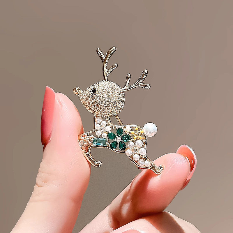 Close-up of Unique Hollow Design Brooch