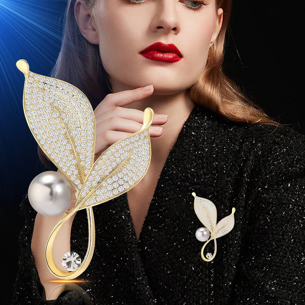 Versatile Leaf Brooch for Men and Women - Image 7