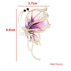 Elegant Butterfly Brooch Image 4 - Fashion Statement